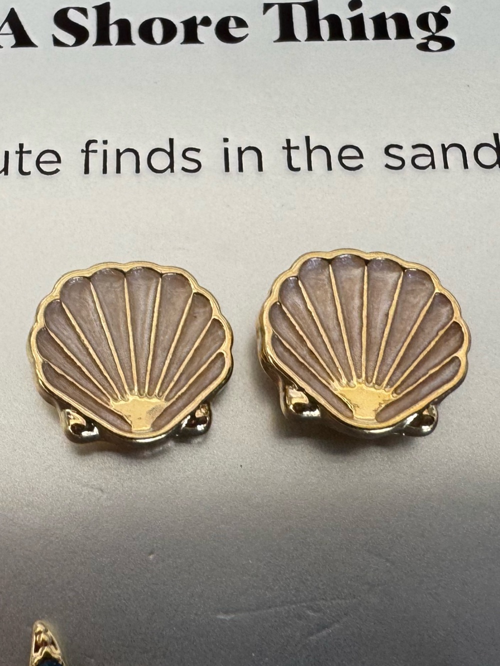 Sugarfix by Baublebar A Shore Thing Beach Themed Earring Trio - Picture 2 of 7